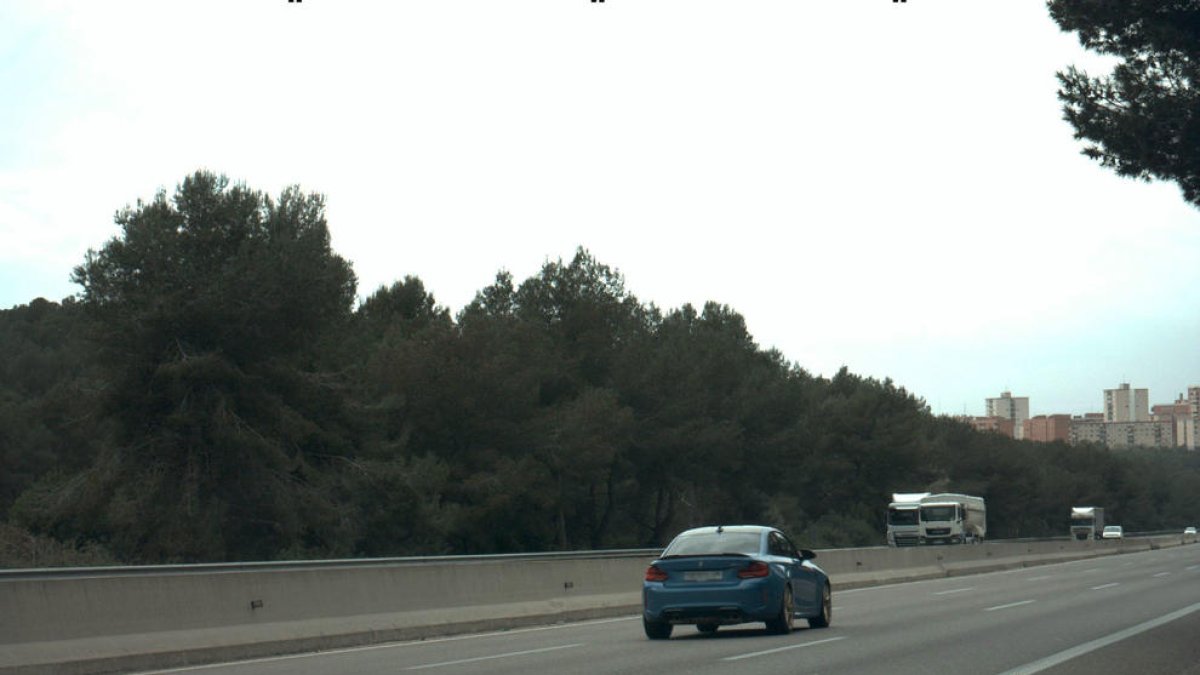 Detenido un conductor por circular a 256 kilómetros por hora por la autopista AP-7 a Tarragona