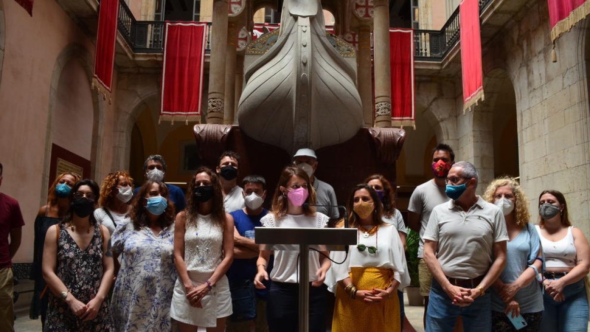 Aguilar: «Ricomà ha roto el acuerdo de gobierno unilateralmente, nos ha expulsado»