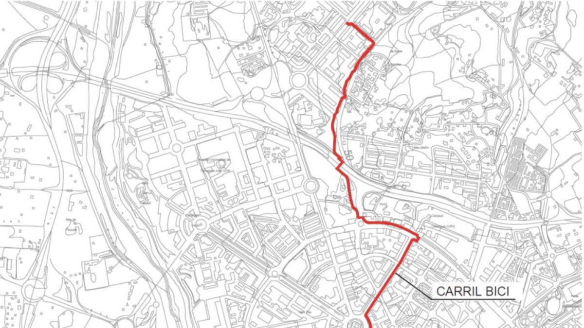 Adjudicades les obres del carril bici educatiu que unirà la Imperial Tàrraco el Campus Catalunya i Sescelades