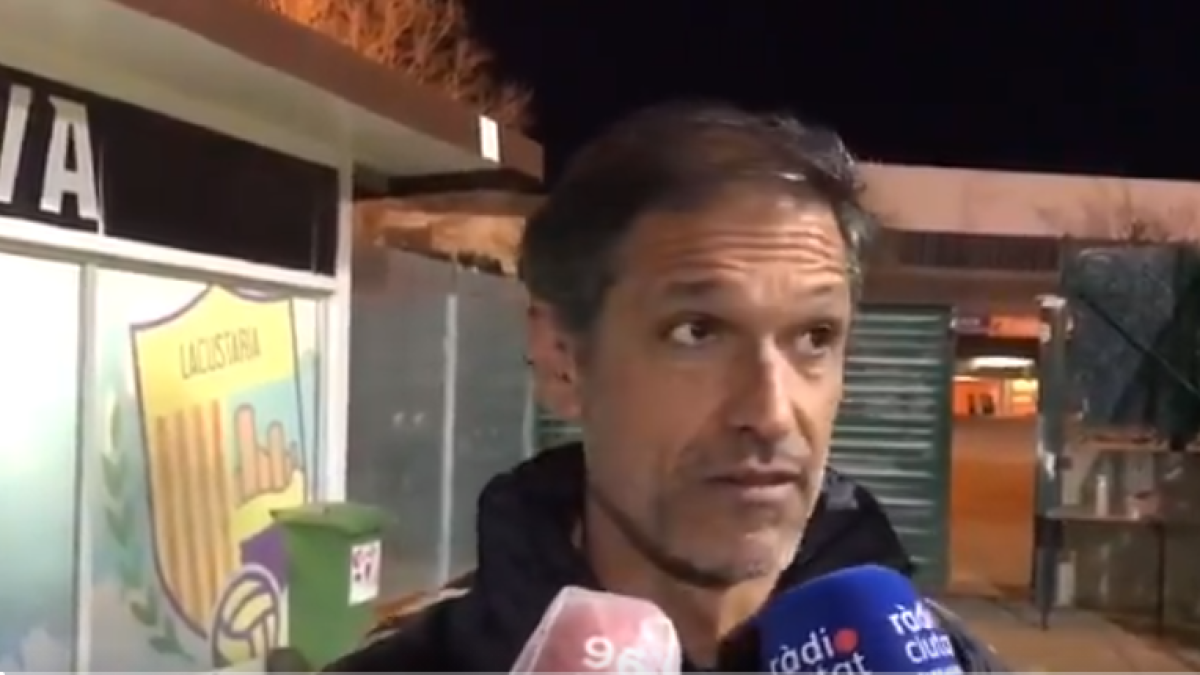 Seligrat: «El Nàstic ha hecho todo lo que se tiene que hacer para como mínimo no perder en este campo»