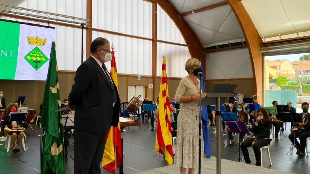 La Diputació inaugura una nova sala polivalent als Pallaresos