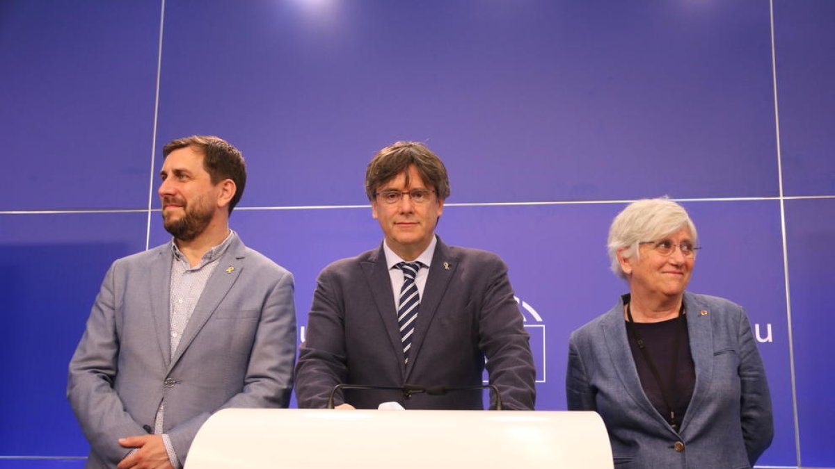 El Parlamento Europeo reclama al TGUE que vuelva a levantar la inmunidad a Puigdemont, Comín y Ponsatí