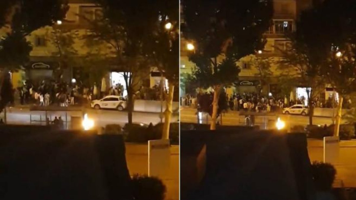 El enfermero que grabó un 'botellón' delante de una UCI covid: «Se escuchaba el ruido de la fiesta»