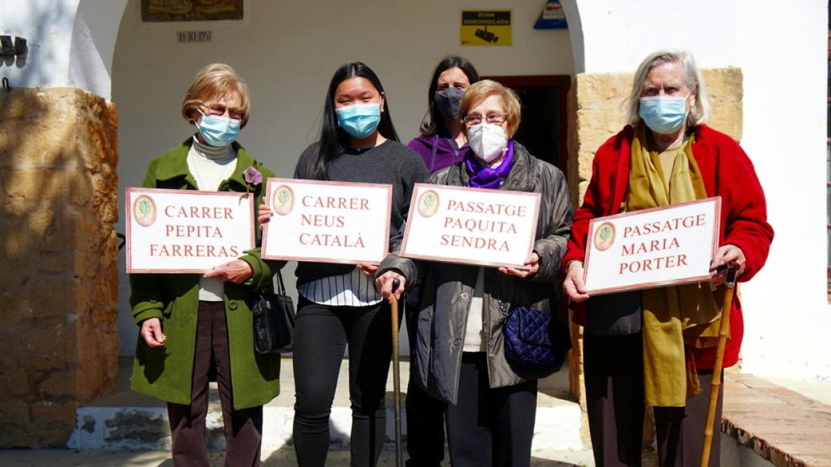 Altafulla escoge los nombres de mujer que darán el nombre a dos calles y dos pasajes