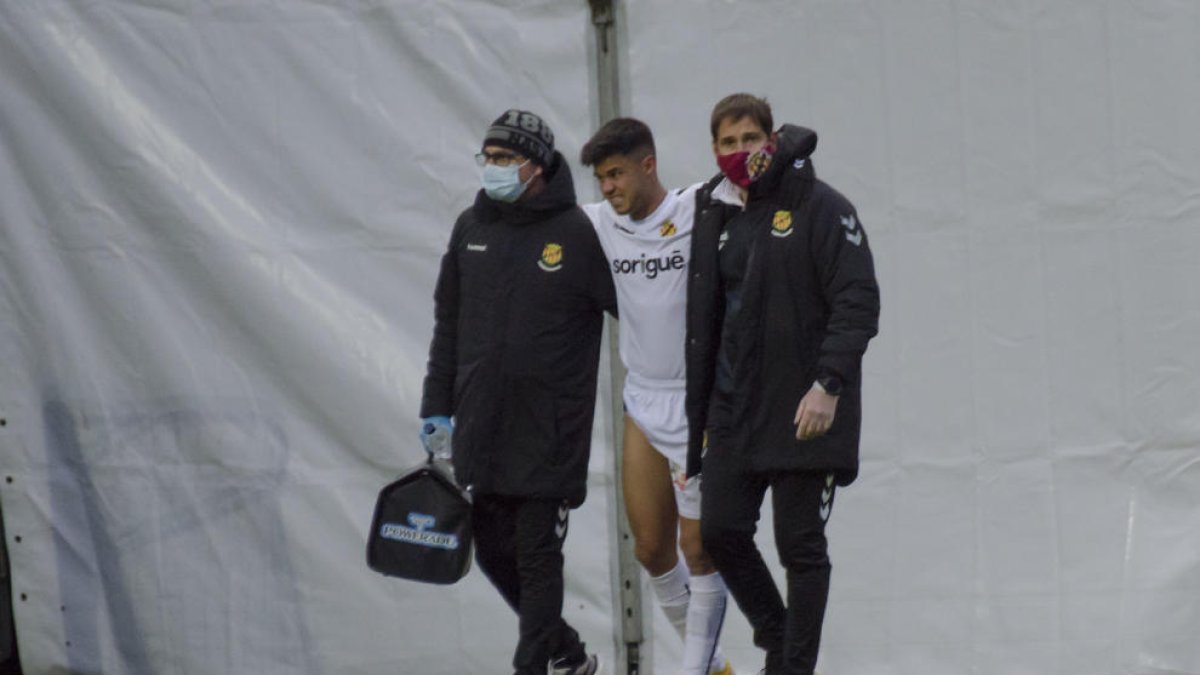 El Nàstic surt malparat de la visita a Andorra: Brugui, Carbia i Rueda, 'ko'