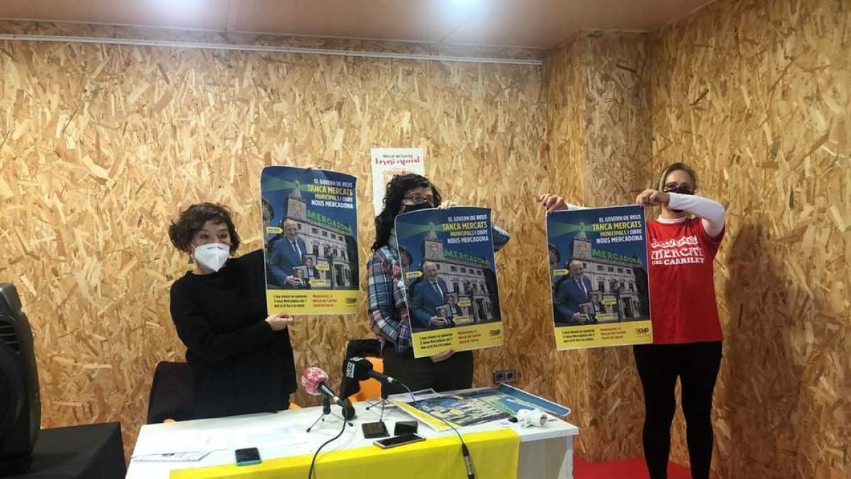 La CUP de Reus inicia una campaña para salvar el Mercado del Ferrocarril