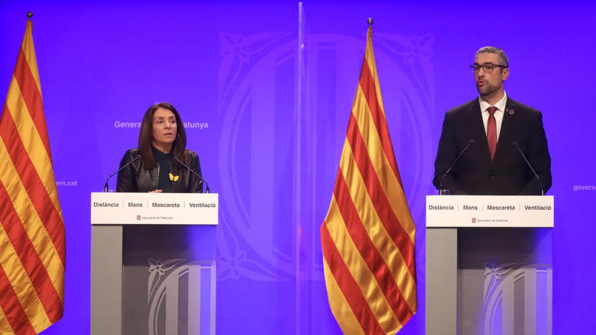 El Govern reactiva el dispositiu del 14-F però es mostra «convençut» de poder justificar l'ajornament