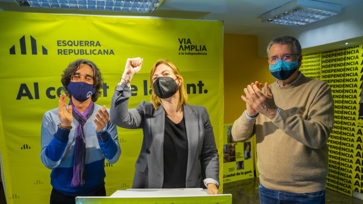 Raquel Sans: «És una victòria històrica, però ens preocupa l'entrada de Vox»