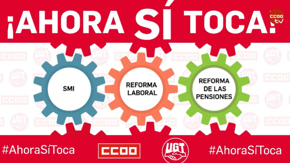 Els sindicats protestaran l'11 de febrer perquè el govern reprengui les reformes aturada