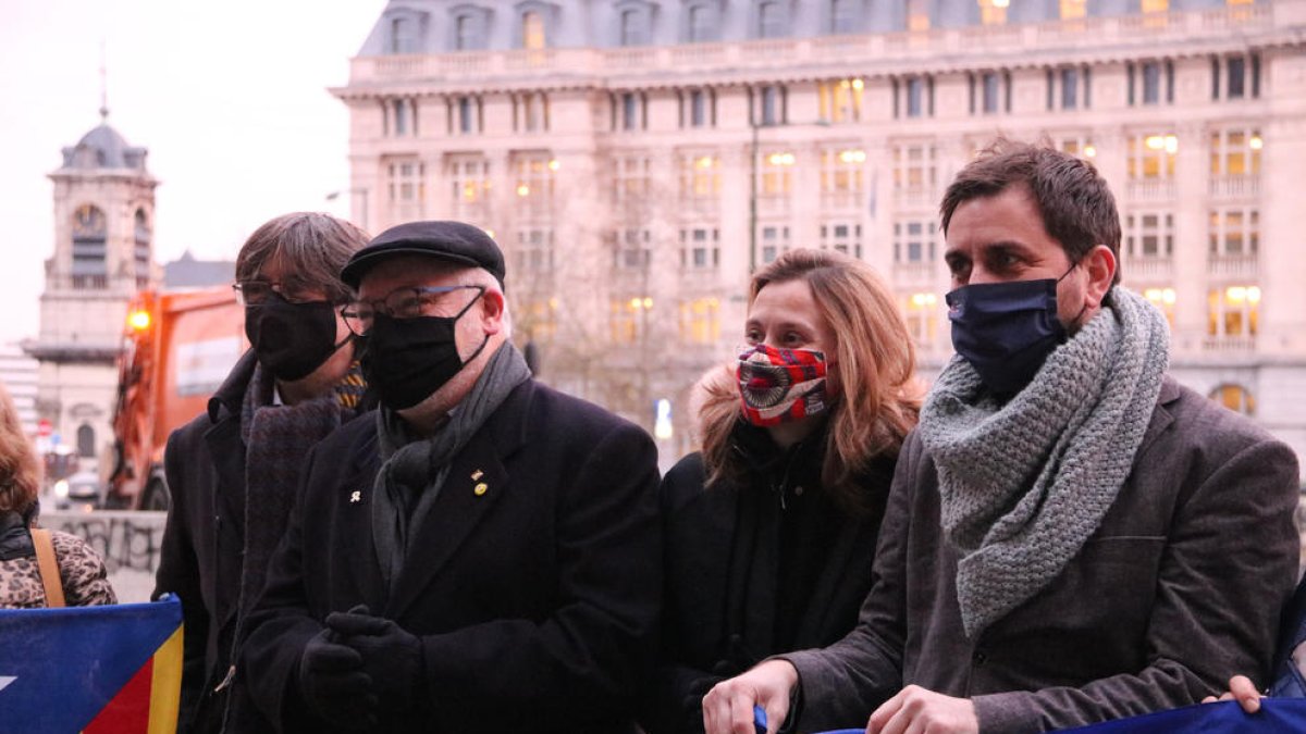 El exconseller Lluís Puig comparece ante el Tribunal de Apelación de Bruselas por la petición de extradición