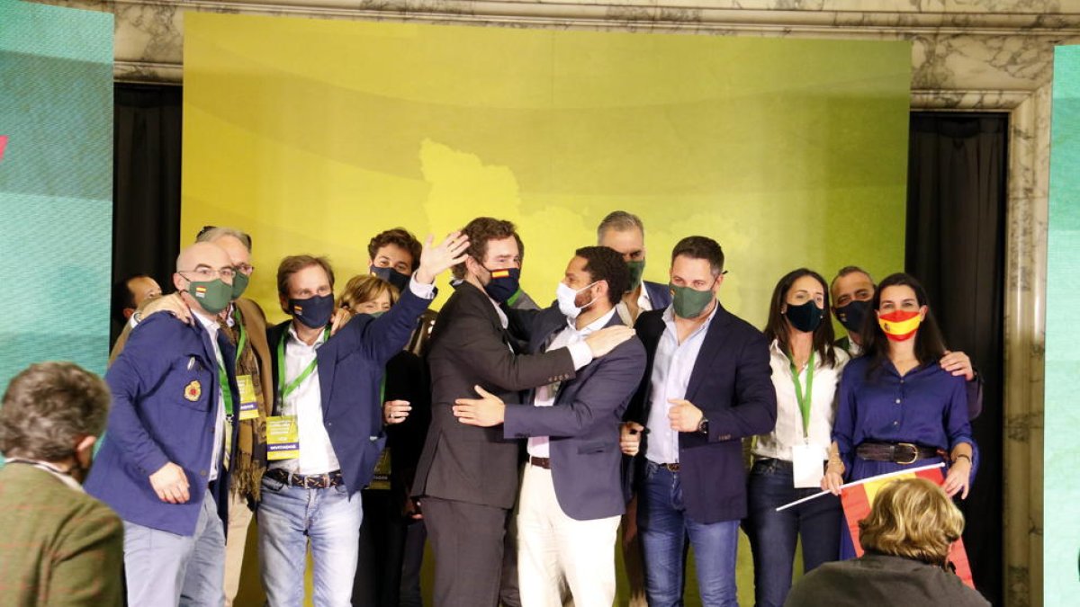 Garriga perfila Vox com a «líder de l'oposició al separatisme i a l'esquerra»