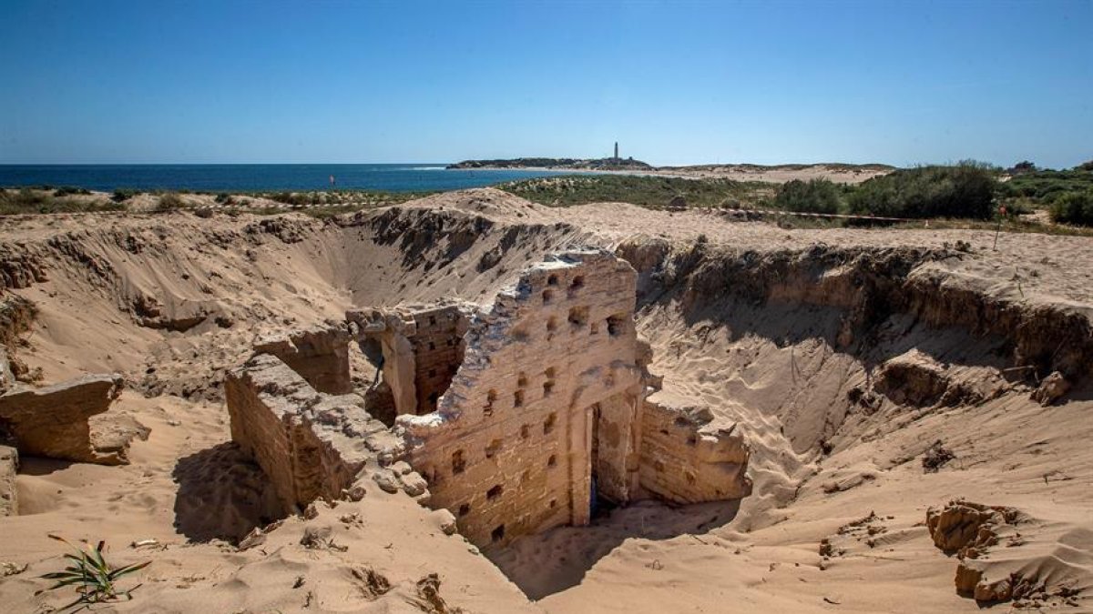 Troben en la costa de Cadis unes termes romanes excepcionalment conservades