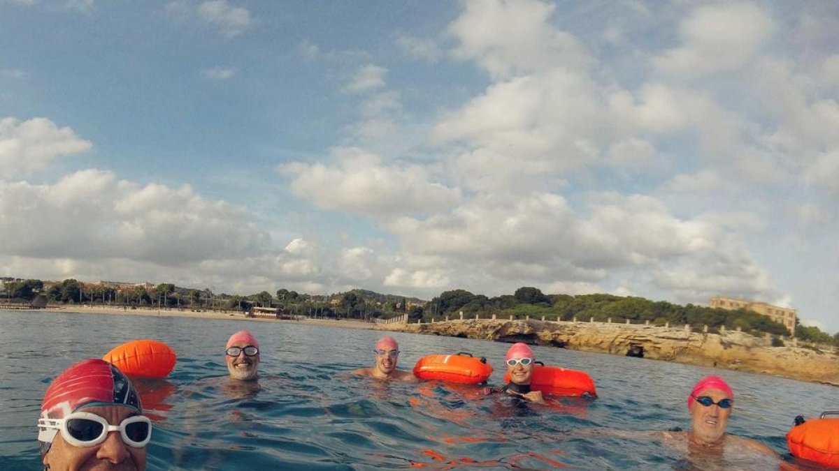 Enganxats a la natació en aigües obertes