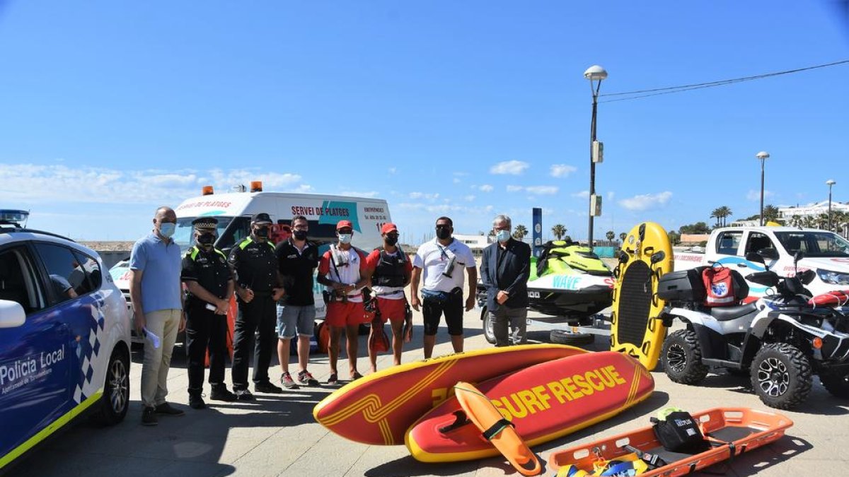 Torredembarra estrena empresa de salvament i socorrisme per aquest estiu