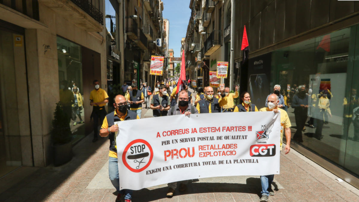 Carters de Correus de Reus: «Falten mitjans i hi ha zones que es queden sense repartir»