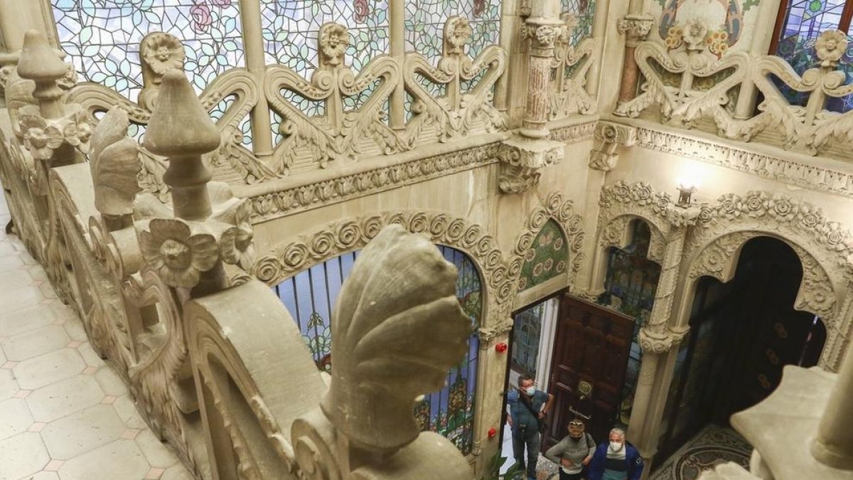 Els visitants tornen a la Casa Navàs, que planteja grans novetats