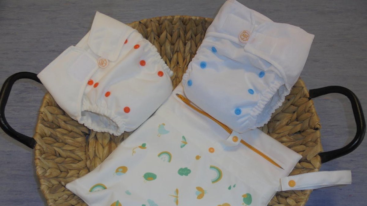 L'Escola Bressol Lligabosc utilitzarà bolquers reutilitzables en una prova pilot