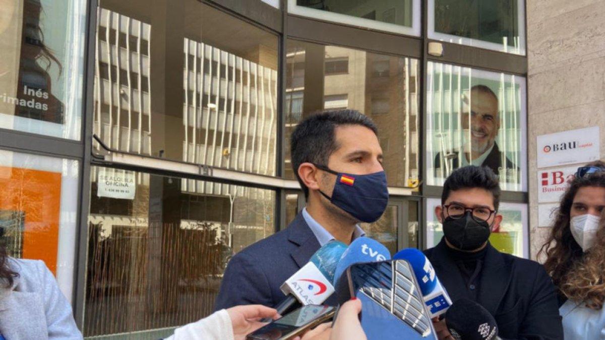 Martín Blanco considera «indeseable para Cataluña» y «pernicioso» que la CUP pueda estar en el Gobierno