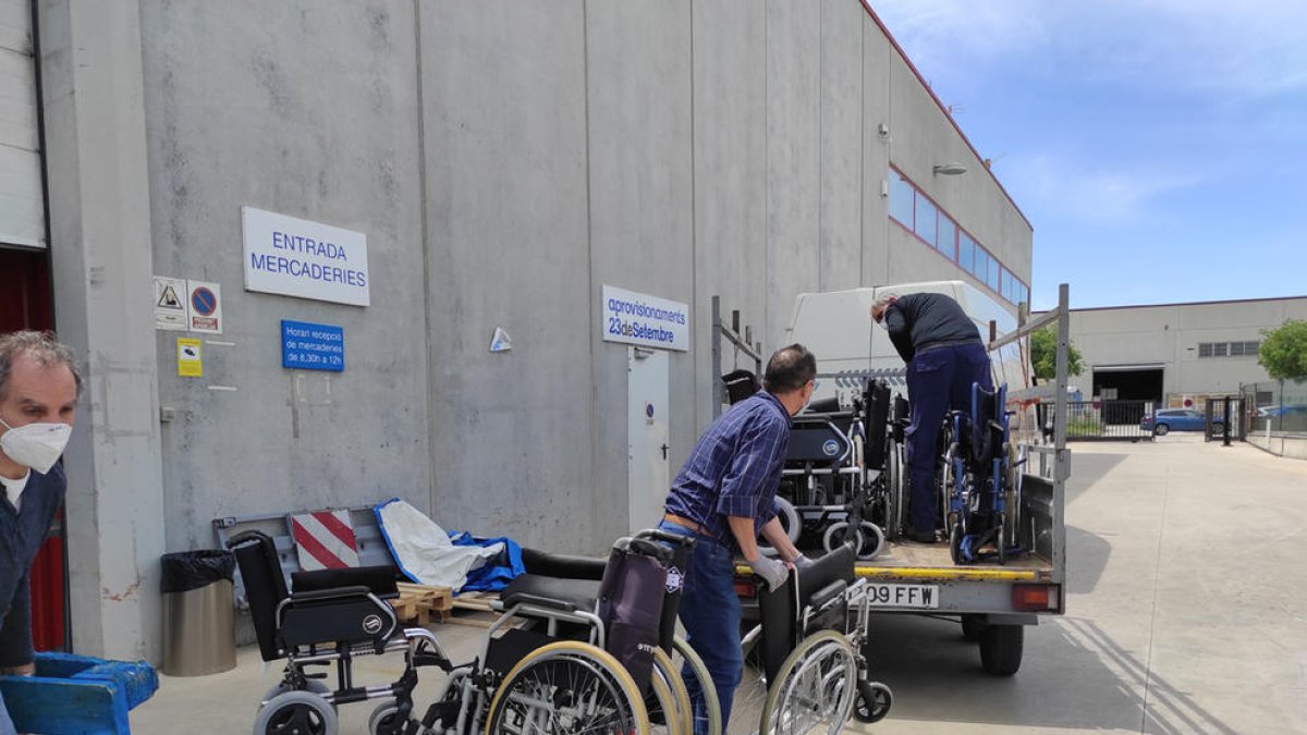 La Red de Santa Tecla envía material sanitario a hospitales del Senegal