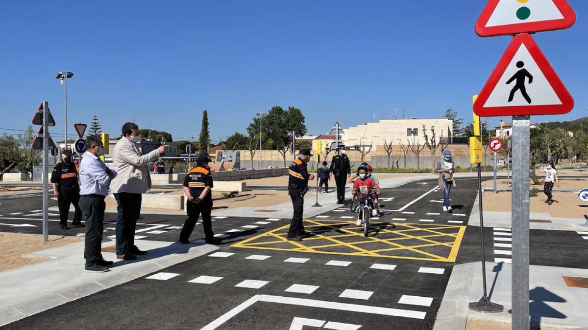 Roda de Berà posa en marxa el nou circuit d'educació viària