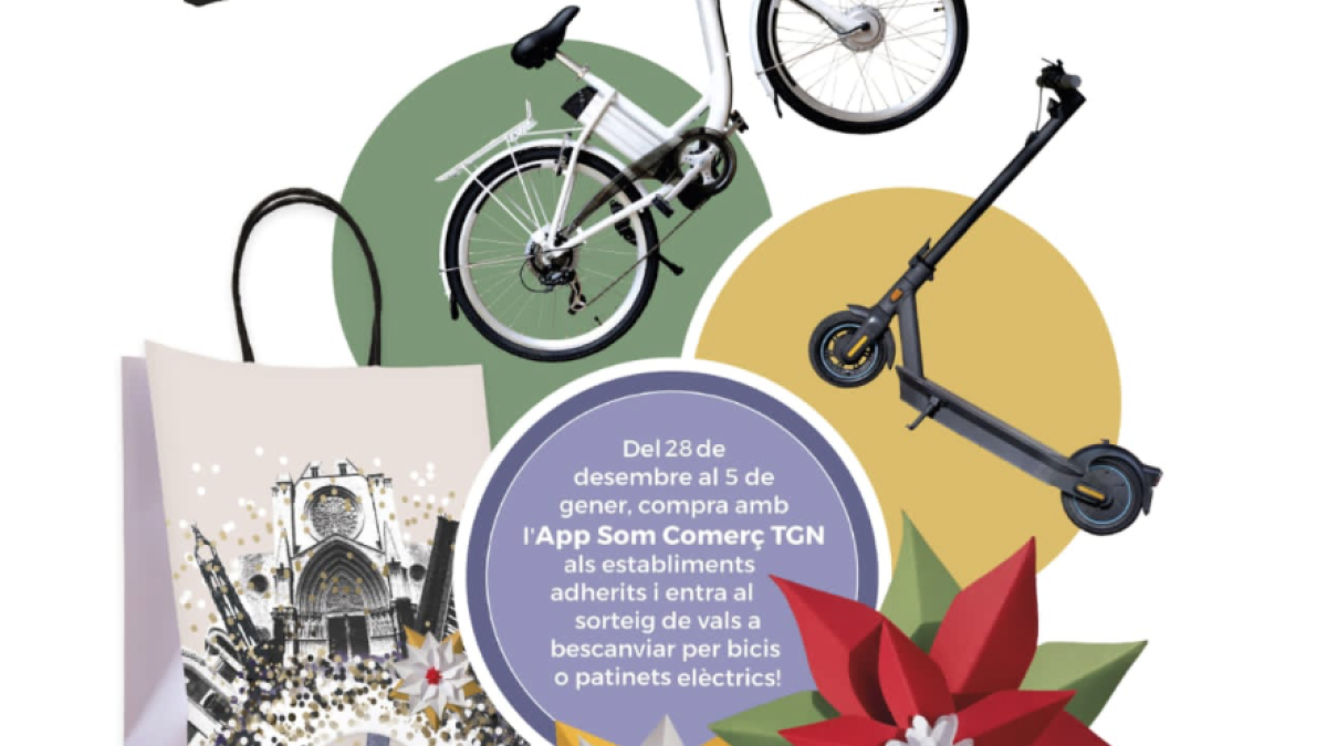 L'Ajuntament de Tarragona sorteja 24 vals de compra per adquirir vehicles de mobilitat personal