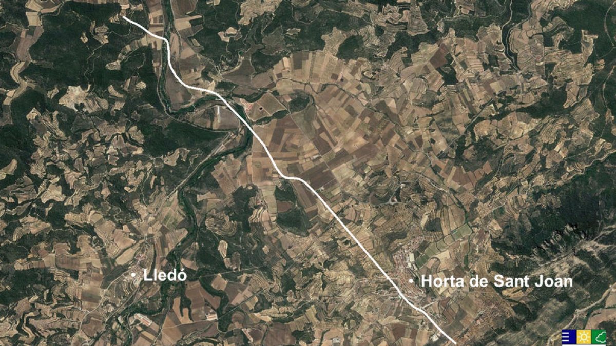 El fenómeno meteorológico que causó destrozos en Horta de Sant Joan el 11 de diciembre fue un tornado