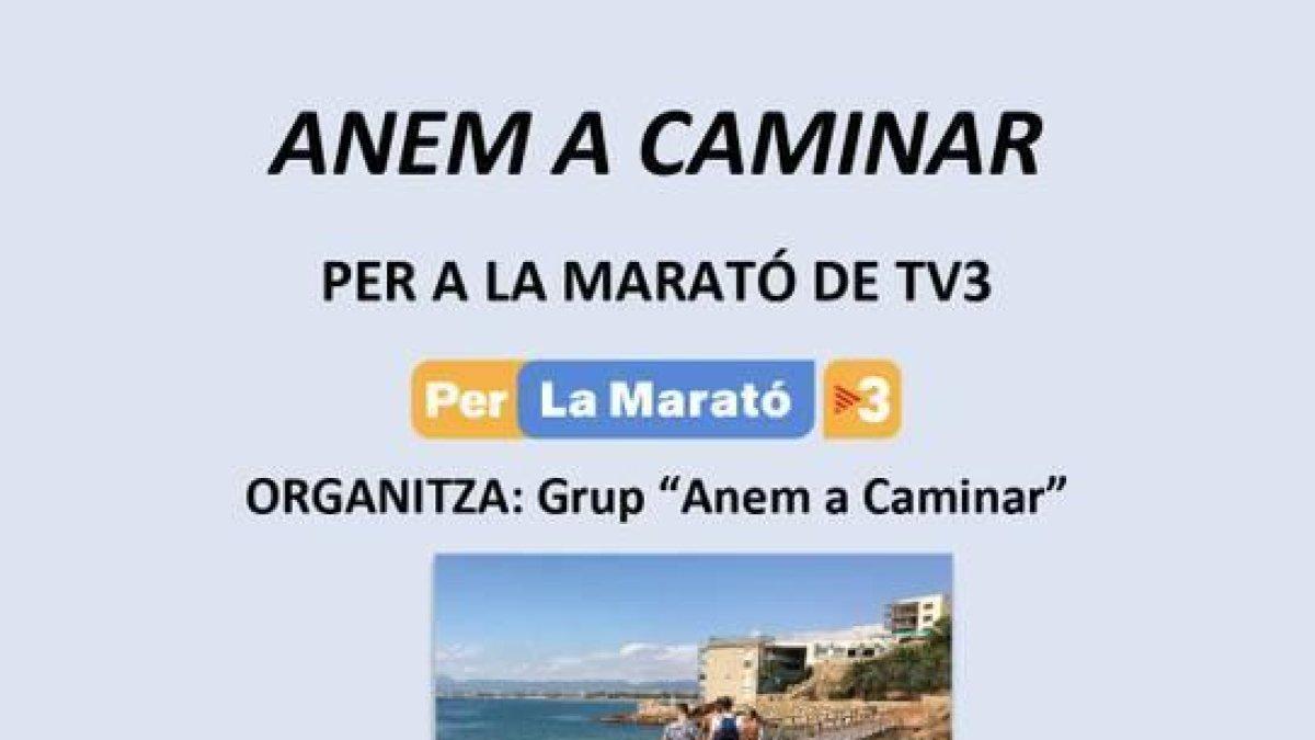 El grup 'Anem a caminar' organitza una sortida per Salou amb l'objectiu de recollir fons per la marató de Tv3