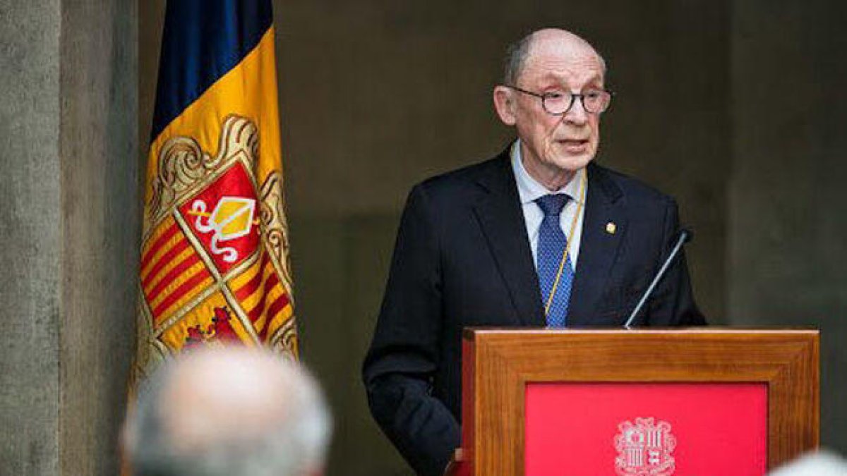 Andorra decreta un día de duelo nacional por la muerte a los 84 años de Óscar Ribas, primer jefe de gobierno