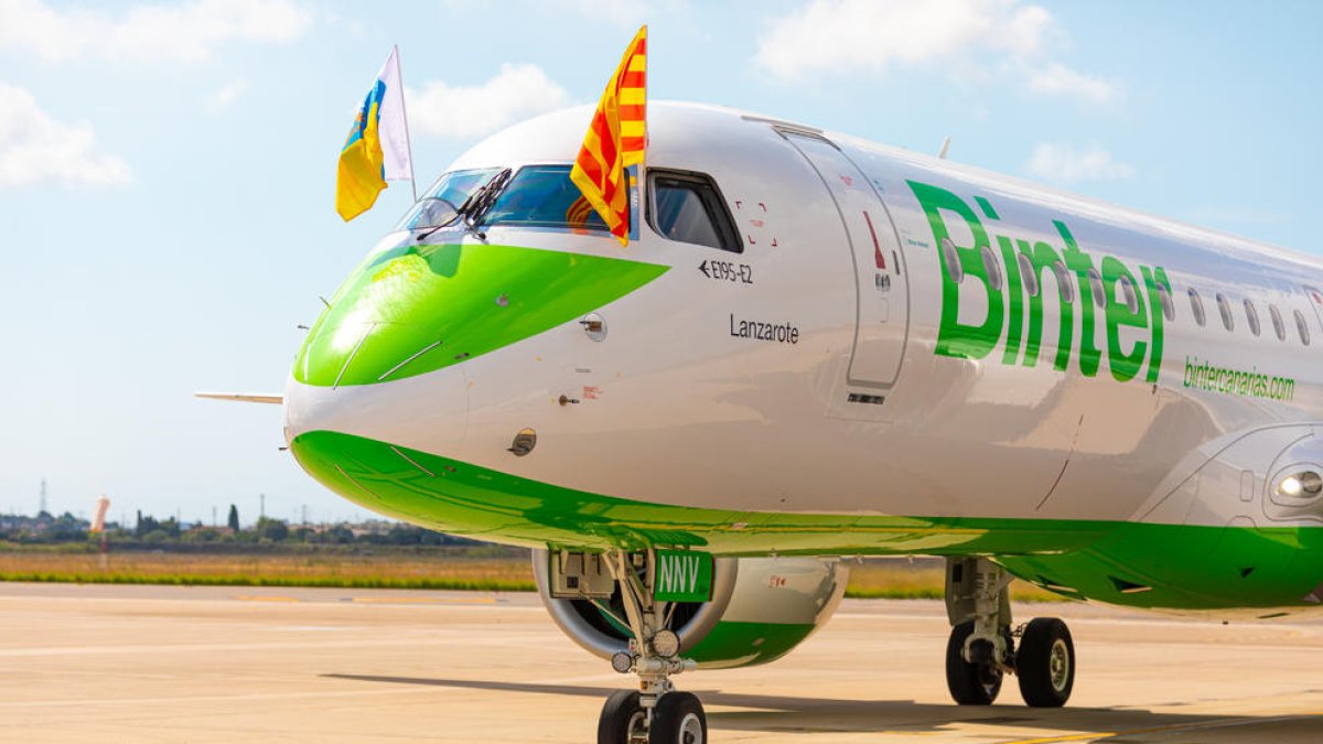Binter connecta des d'avui l'Aeroport de Reus i Gran Canària