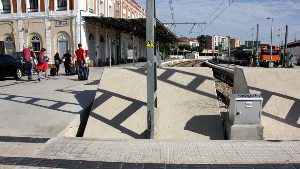 Estació de tren de Tortosa.