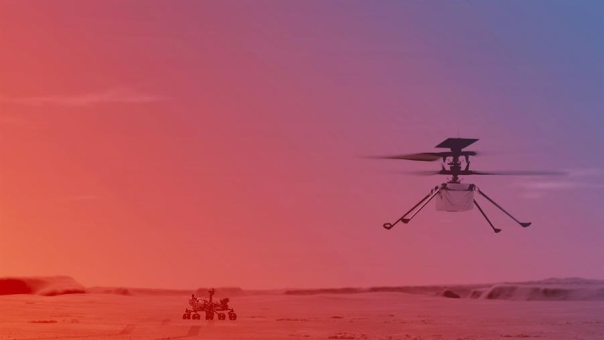 L'helicòpter Ingenuity farà a l'abril el seu primer vol a Mart