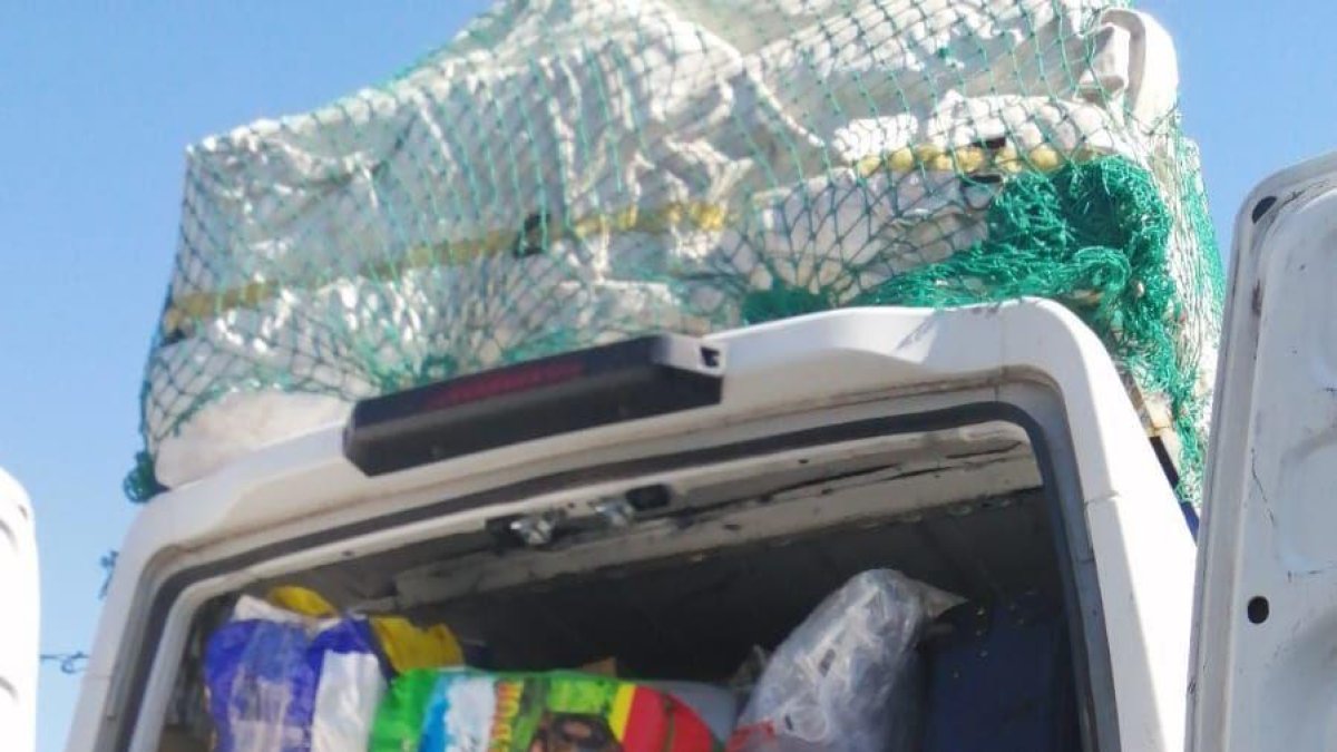 Una furgoneta sobreaprofitada