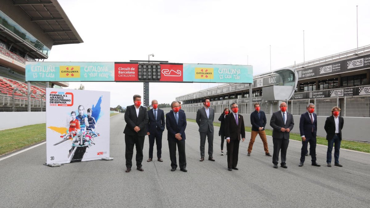 El Gran Premi de Fórmula 1 torna al Circuit de Barcelona – Catalunya amb el compromís institucional perquè no marxi