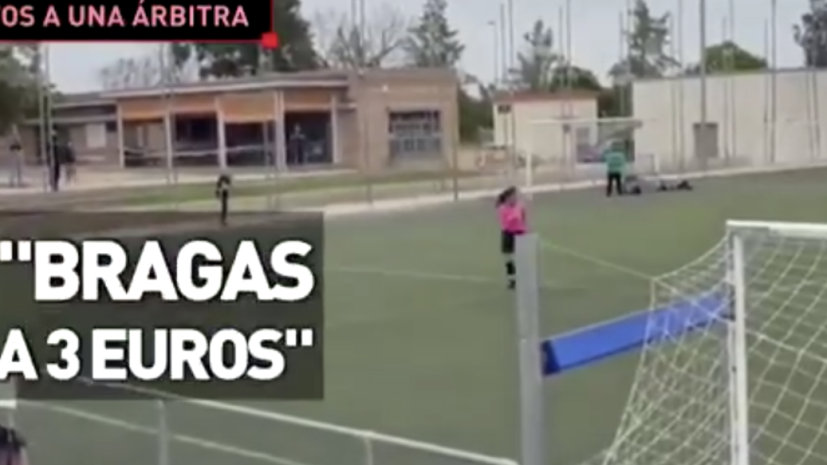 Insults masclistes a una àrbitra en un partit de benjamins a Barcelona: «Amb l'escombra...»
