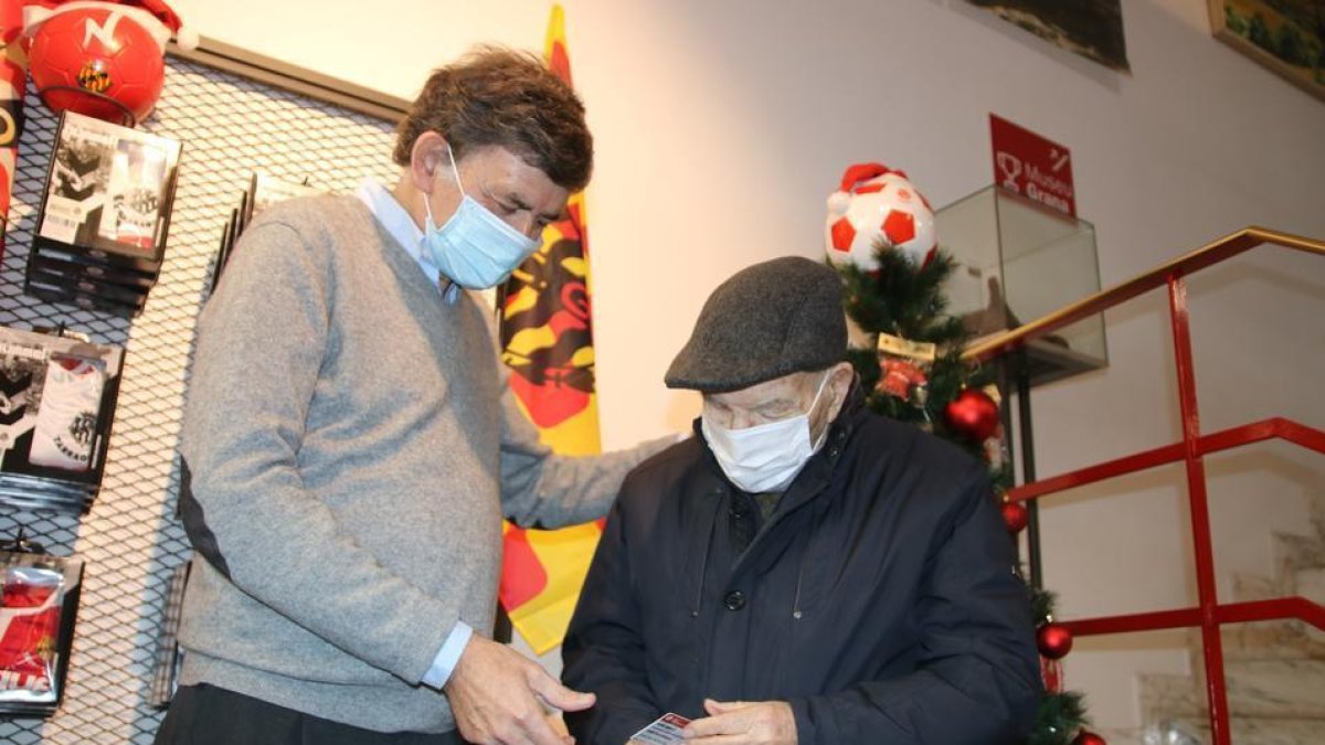 Mor el soci número 1 del Nàstic, Josep Fort i Subirats, als 95 anys