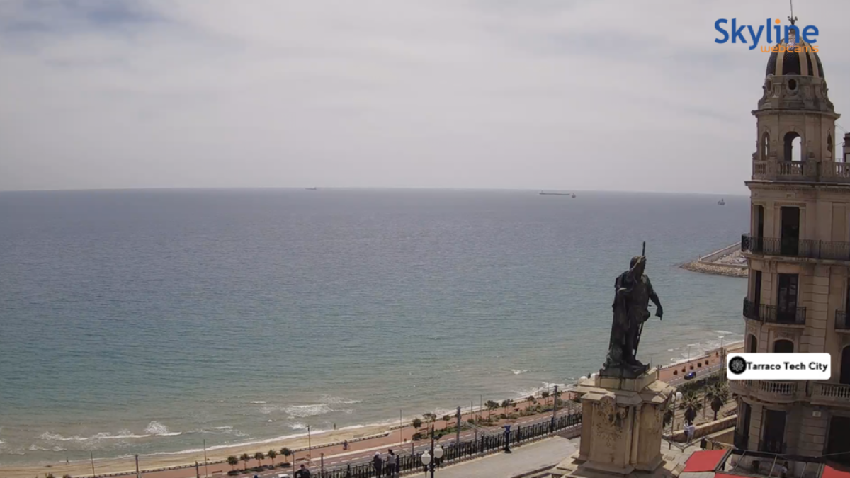 Una imagen del Balcón del Mediterráneo en directo desde cualquier punto del mundo