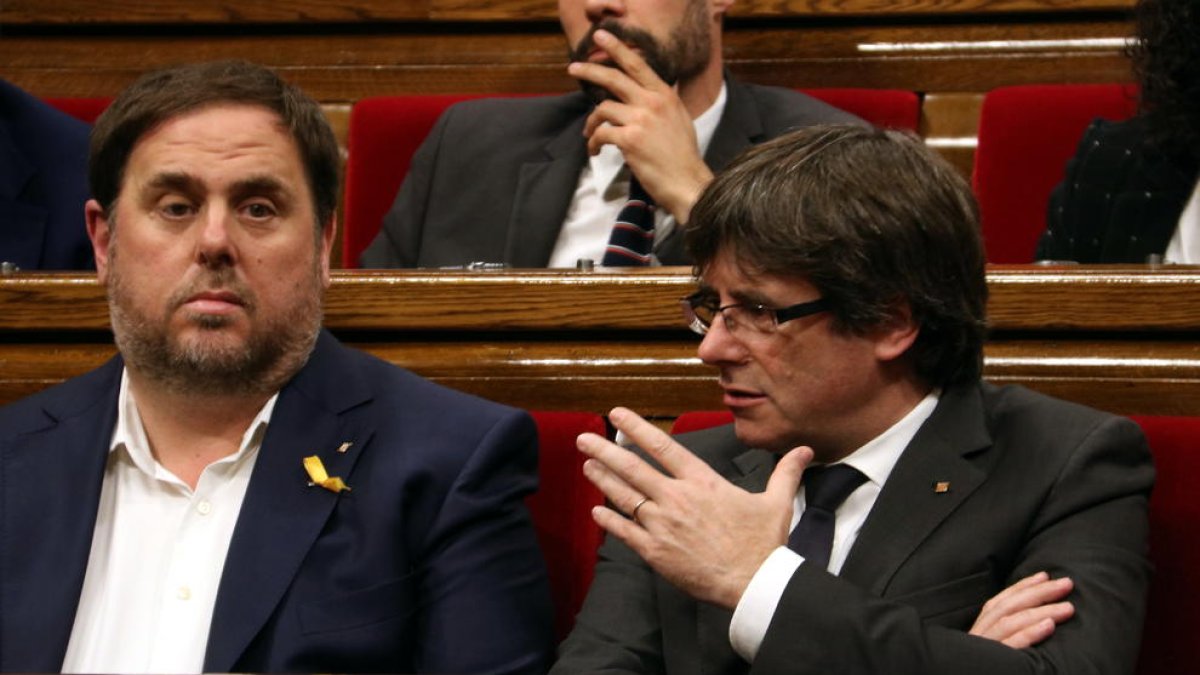 Junqueras viajará el miércoles a Bélgica para reunirse con Puigdemont