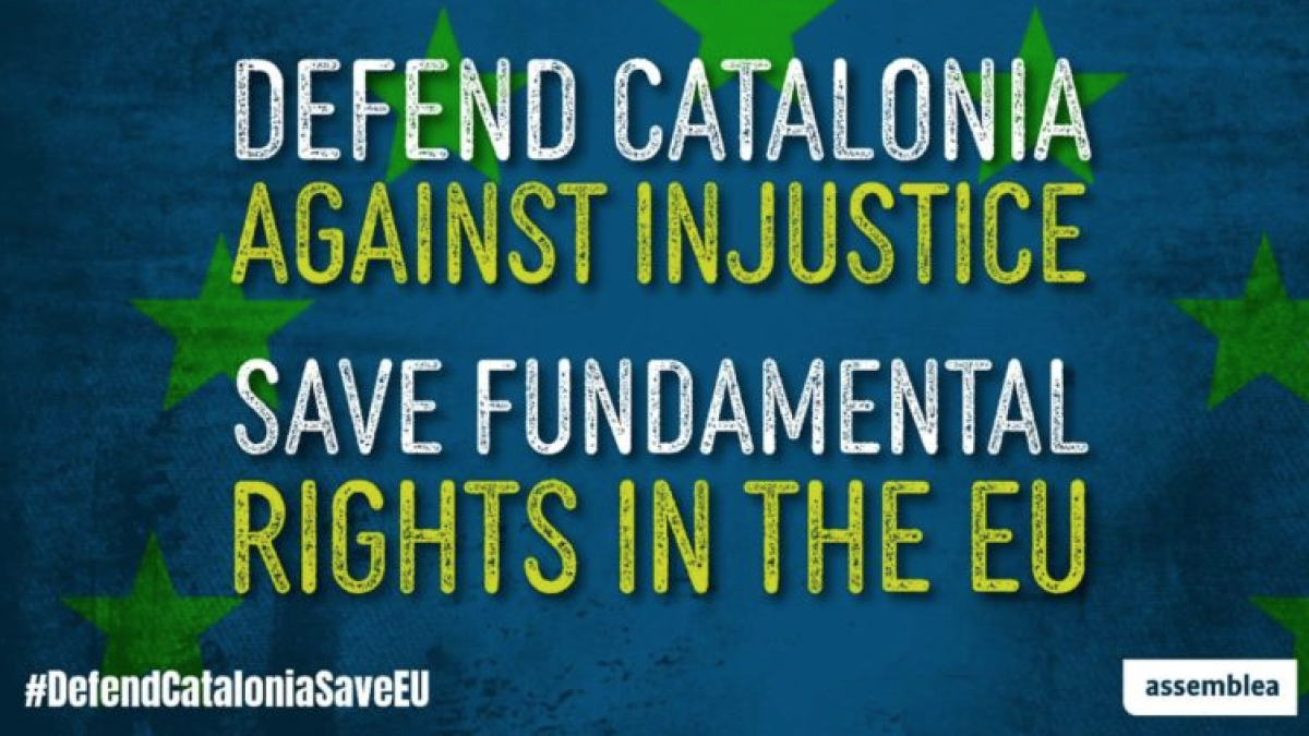 L'ANC engega una campanya per denunciar «la persecució dels eurodiputats» de JxCat