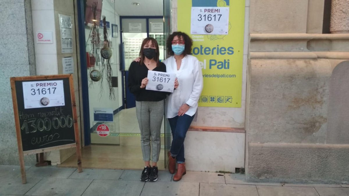 Valls reparteix l'últim cinquè amb el número 31.617