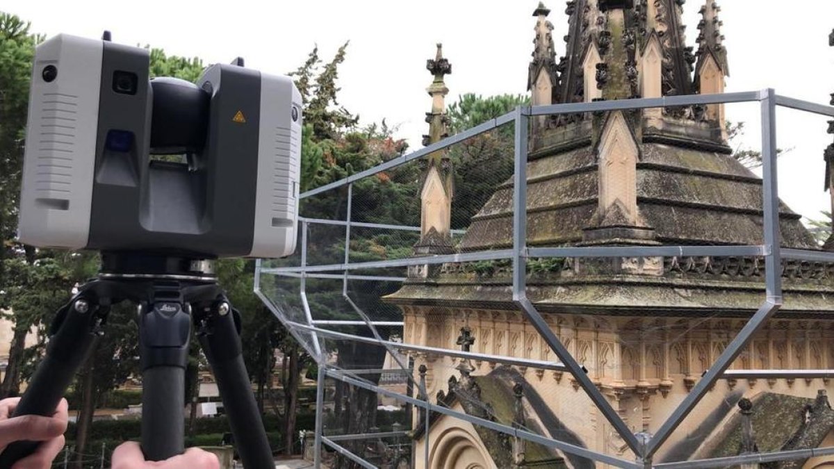 La diagnosis del Panteón Boule de Reus detecta humedades y pequeños desprendimientos