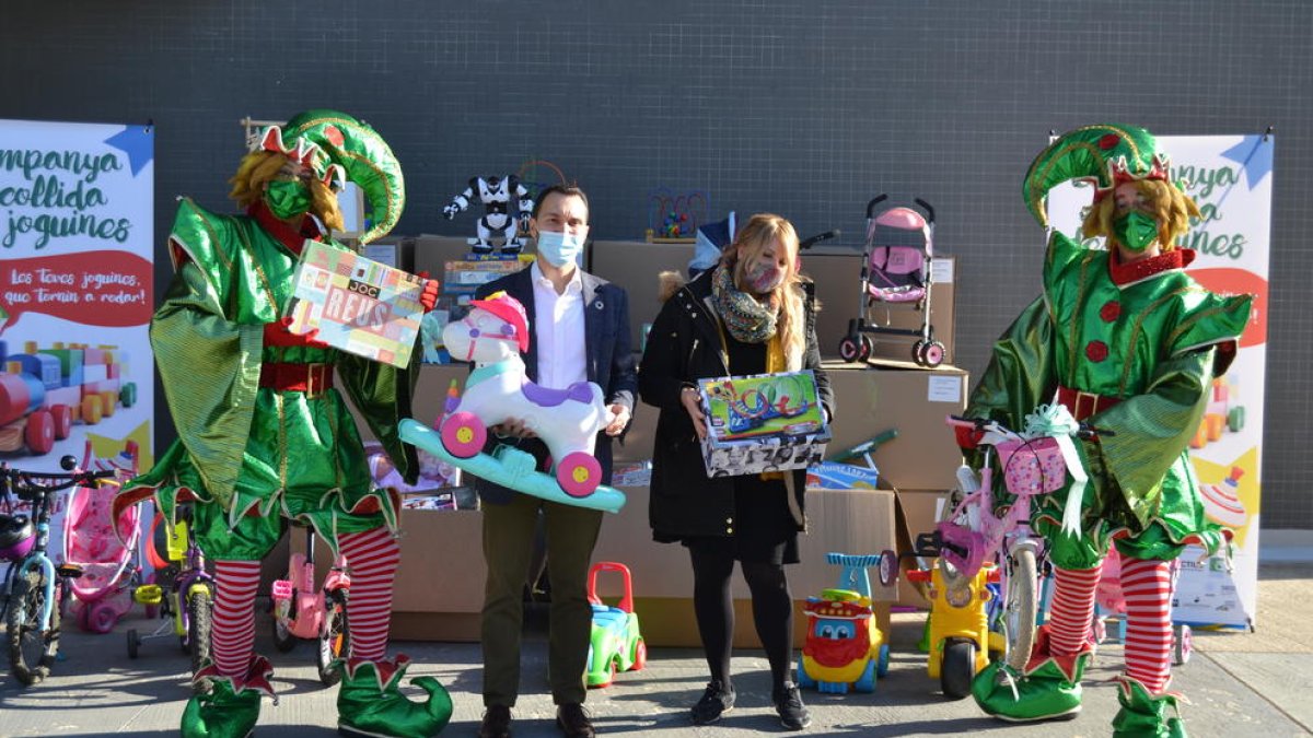Reus recull 2.000 quilos de joguines solidàries per a nens en situació de vulnerabilitat