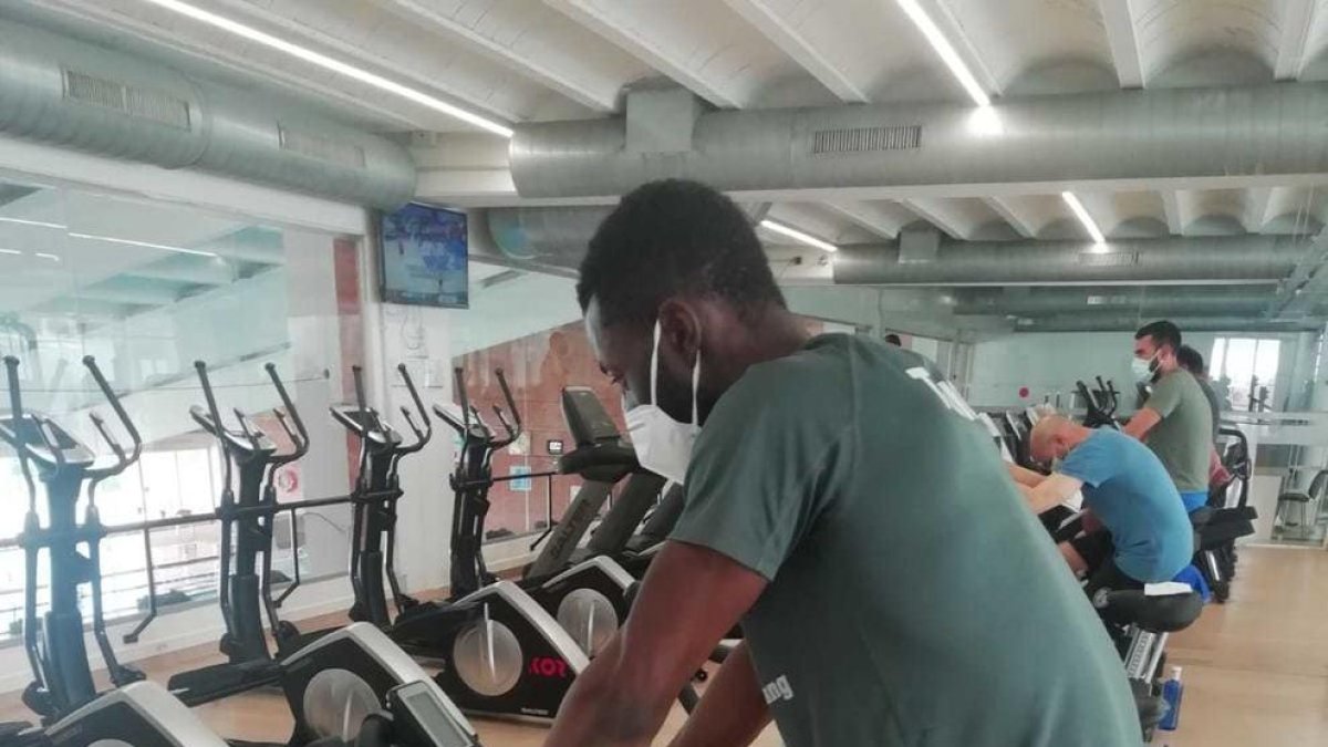 Las bicicletas del Patronato Municipal de Deportes de Tarragona permiten hacer clases virtuales