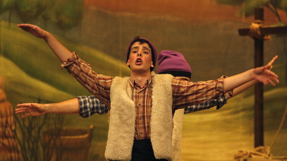 Els Pastorets Principals de Valls a punt per alçar el teló per Nadal