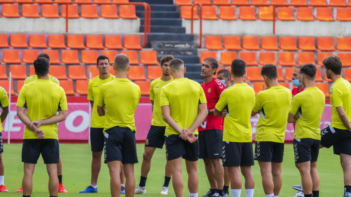 El Nàstic torna avui a la feina després d'una setmana amb treball individual