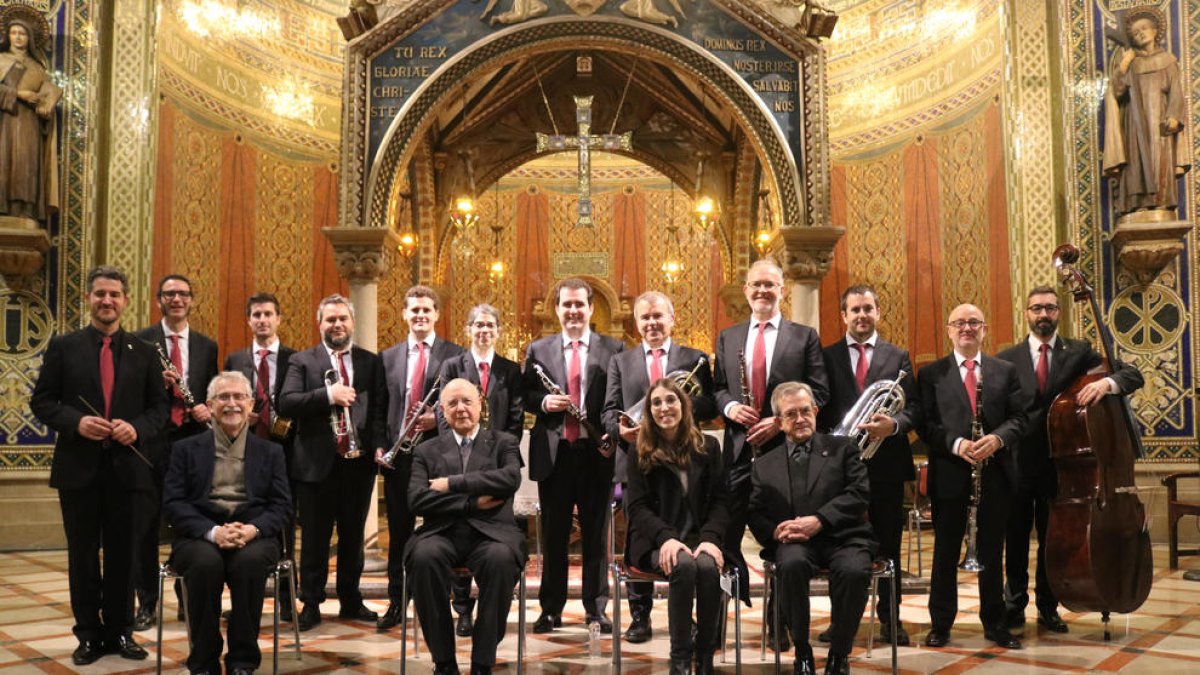 Concierto de compositores religiosos para promocionar la sardana como Patrimonio de la Humanidad