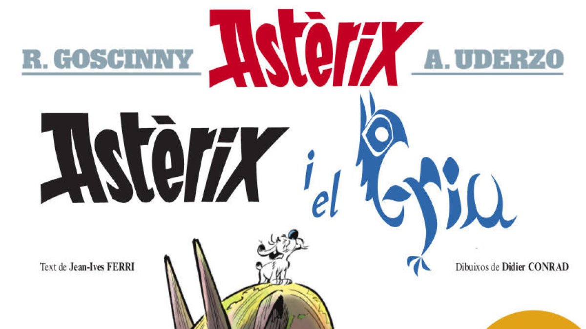 El nuevo álbum de Astèrix y Obèlix se titulará 'Astèrix y el grifo'