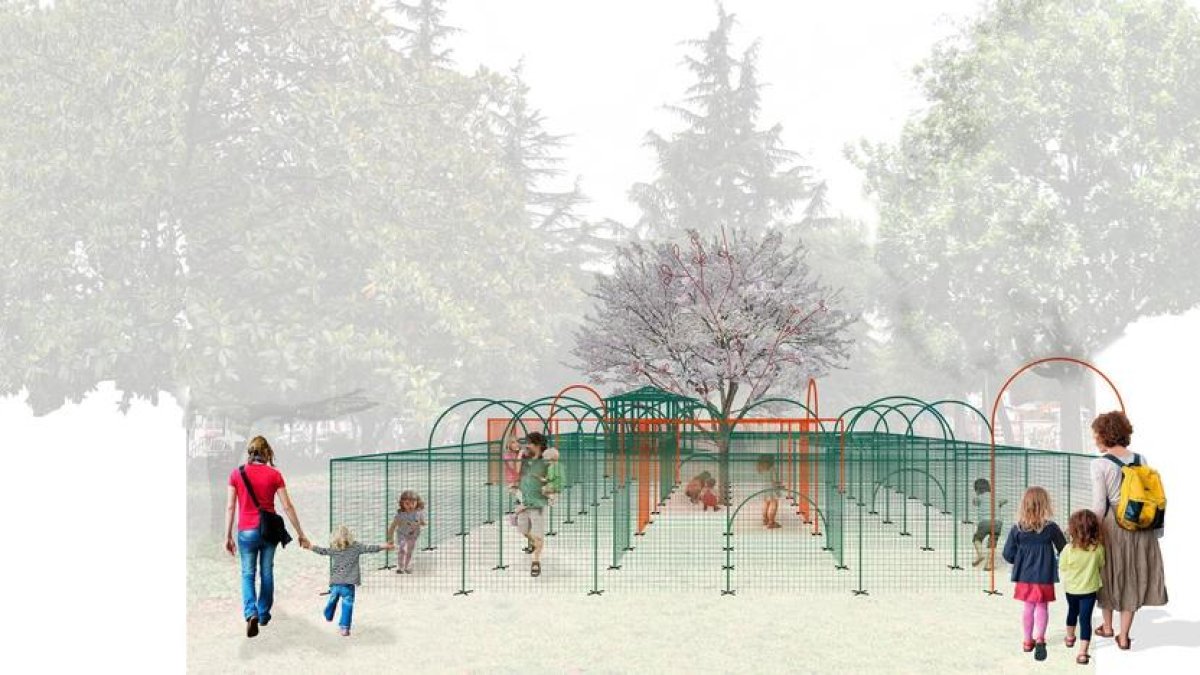 El parque de Sant Jordi de Reus tendrá un laberinto infantil
