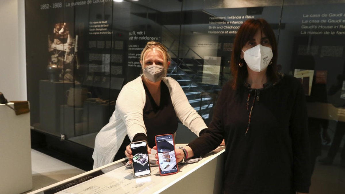 Un 'tour' en 3D permite recorrer el Gaudí Centre a través del móvil