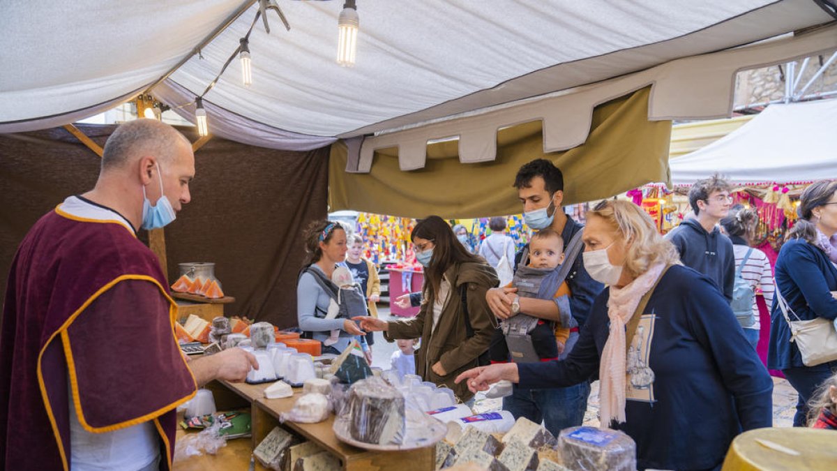 Els paradistes del Mercat Medieval de Tarragona fan un balanç positiu tot i les presses