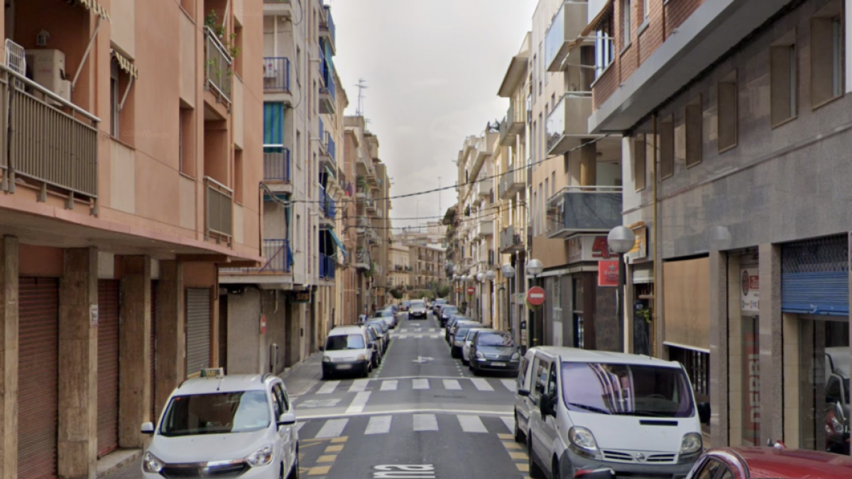 El carrer Barcelona de Tarragona romandrà tancat durant un mes per obres
